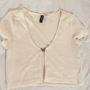 H&M / Divided Open Top with Metal Butterfly Clasp